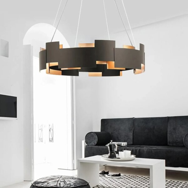 Κρεμαστό φωτιστικό black APP1561-6CP