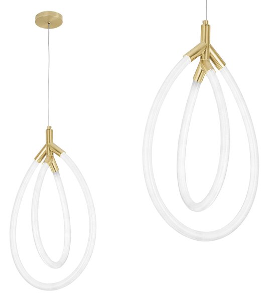 Λάμπα LED G017-CP Gold