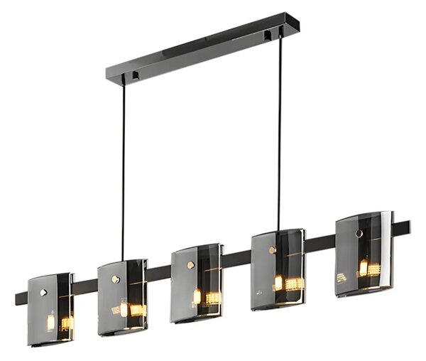 Ceiling lamp APP1706-5CP GREY G9