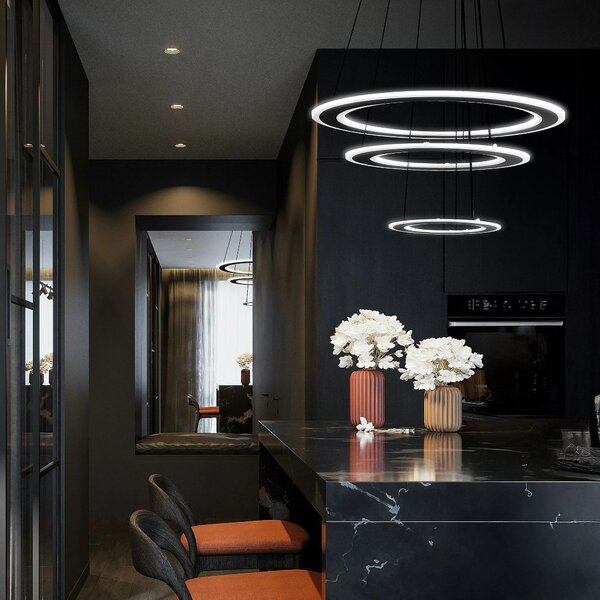Λάμπα LED G040-3CP Black