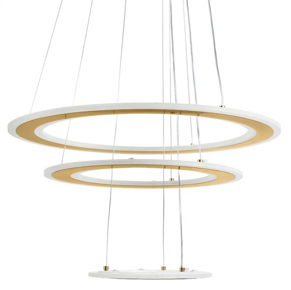 Κρεμαστό φωτιστικό LED G041-3CP BRUSH GOLD