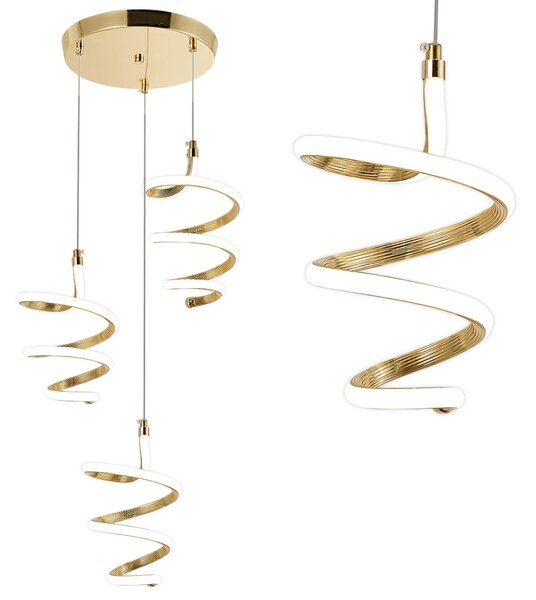 Φωτιστικό οροφής LED G075-3CPR Gold
