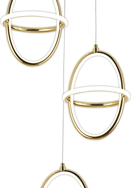 Φωτιστικό οροφής LED G064-3CPR Gold