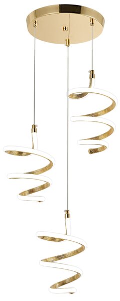Φωτιστικό οροφής LED G075-3CPR Gold