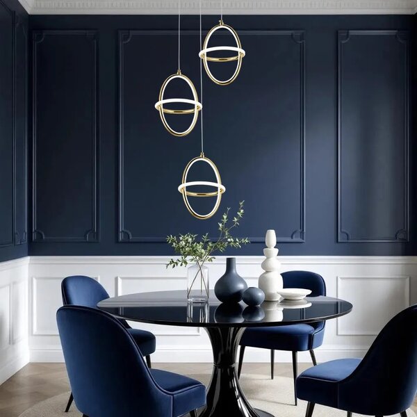 Φωτιστικό οροφής LED G064-3CPR Gold