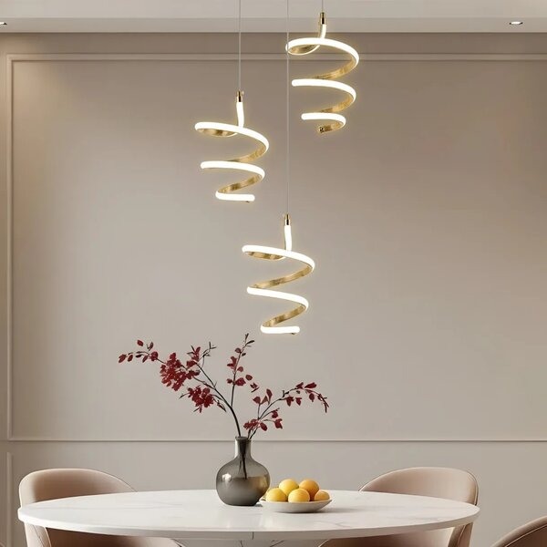 Φωτιστικό οροφής LED G075-3CPR Gold