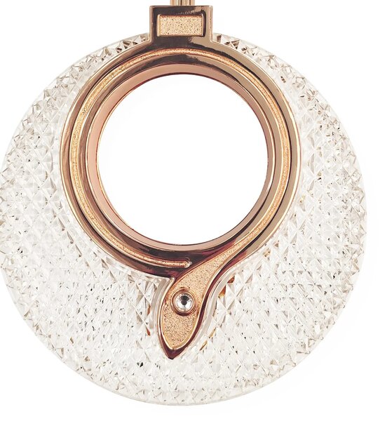 Κρυστάλλινο Κρεμαστό Φωτιστικό LHJ110-1CP LIGHT ROSE GOLD
