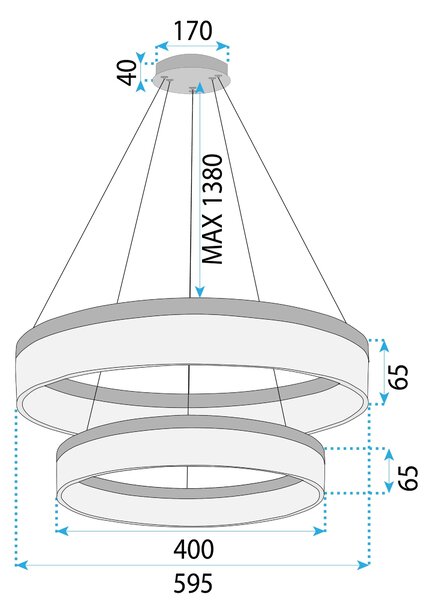 Λάμπα LED LHJ049-CP2 GOLD