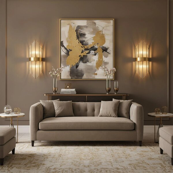 Φωτιστικό τοίχου APP1761-1W Brush Gold