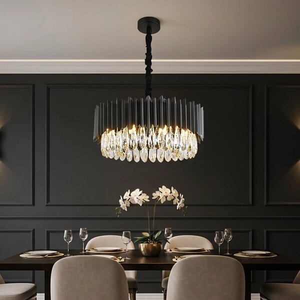 Λάμπα APP1657-8CP Black