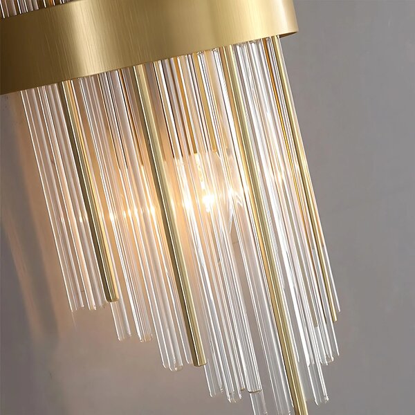 Φωτιστικό τοίχου APP1761-1W Brush Gold