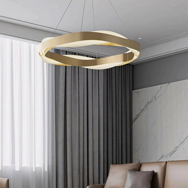 Λάμπα LED APP1802-CP Brush Gold