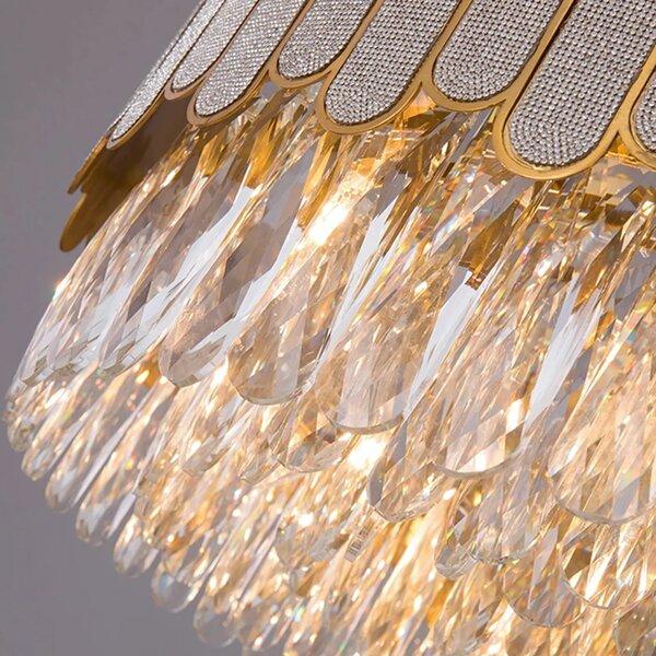 Λάμπα APP1747-8CP 60 cm Gold