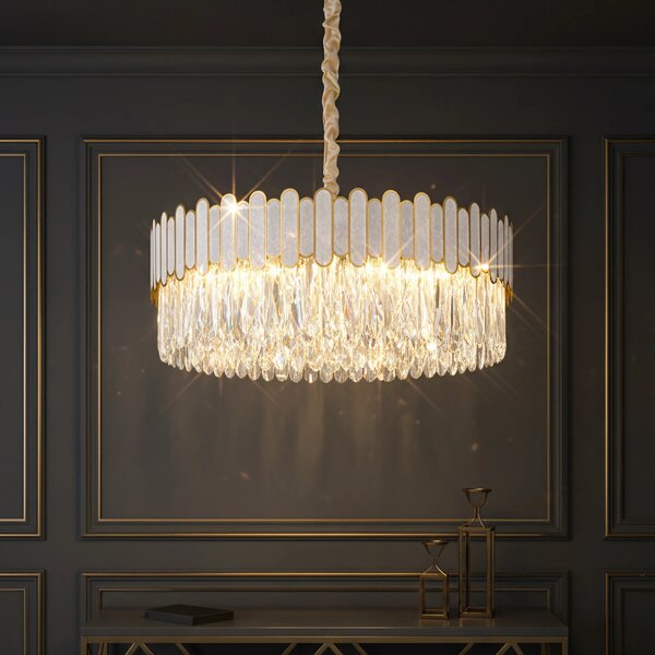 Λάμπα APP1747-8CP 60 cm Gold
