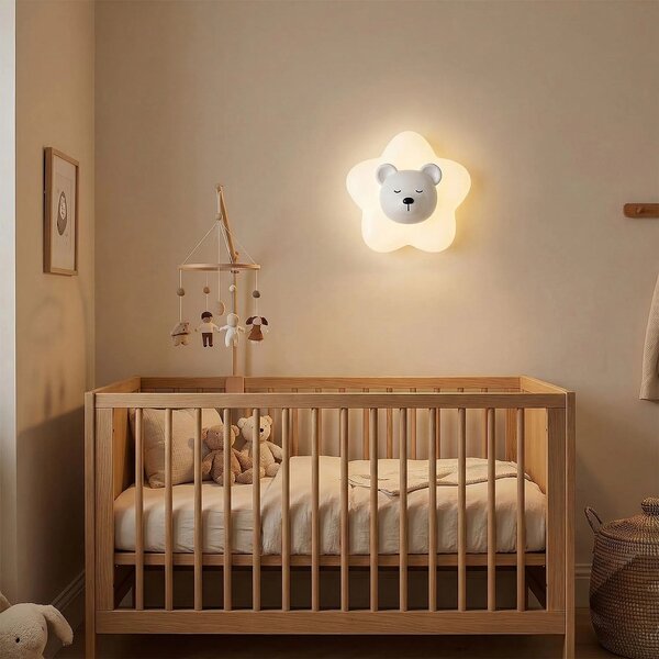 ΦΩΤΙΣΤΙΚΟ ΤΟΙΧΟΥ LED G181-W WHITE BEAR