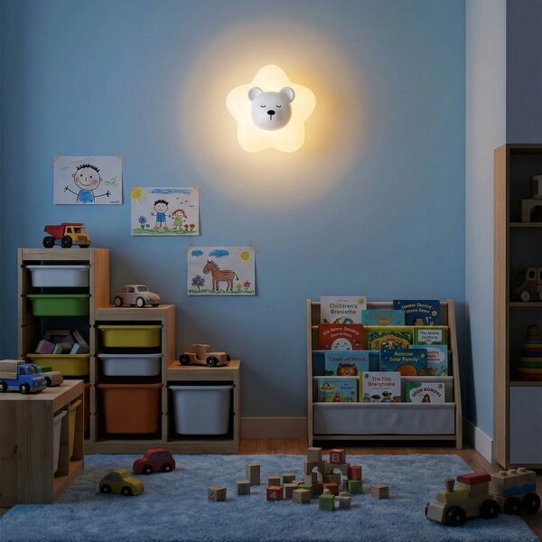 ΦΩΤΙΣΤΙΚΟ ΤΟΙΧΟΥ LED G181-W WHITE BEAR