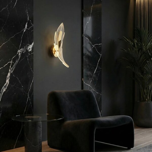 ΕΠΙΤΟΙΧΟ ΦΩΤΙΣΤΙΚΟ LED G182-W GOLD