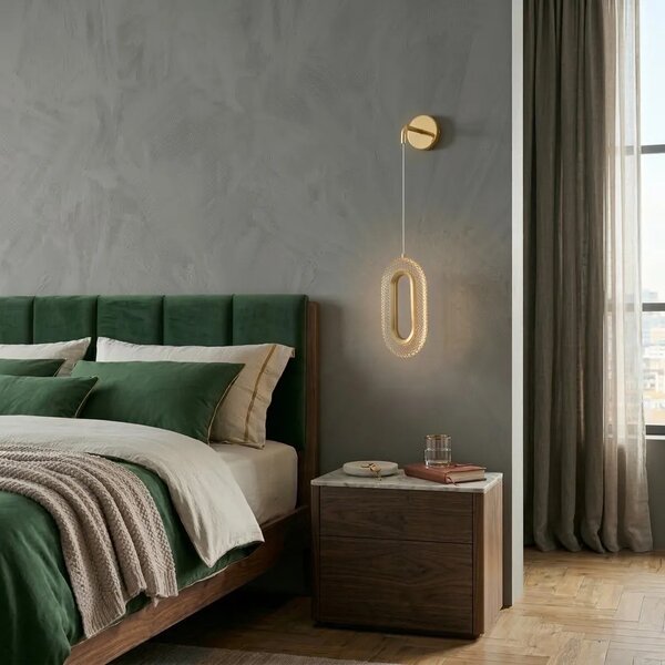 ΕΠΙΤΟΙΧΟ ΦΩΤΙΣΤΙΚΟ LED G172-W GOLD