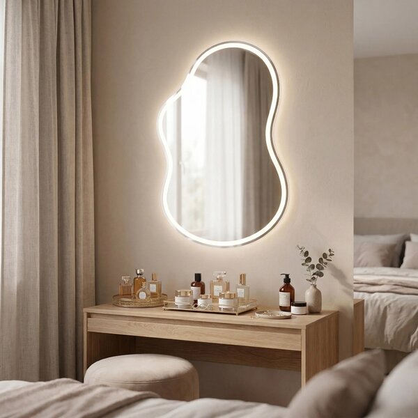 ΕΠΙΤΟΙΧΙΟΣ ΚΑΘΡΕΦΤΗΣ LED LED UNO 80x55 cm