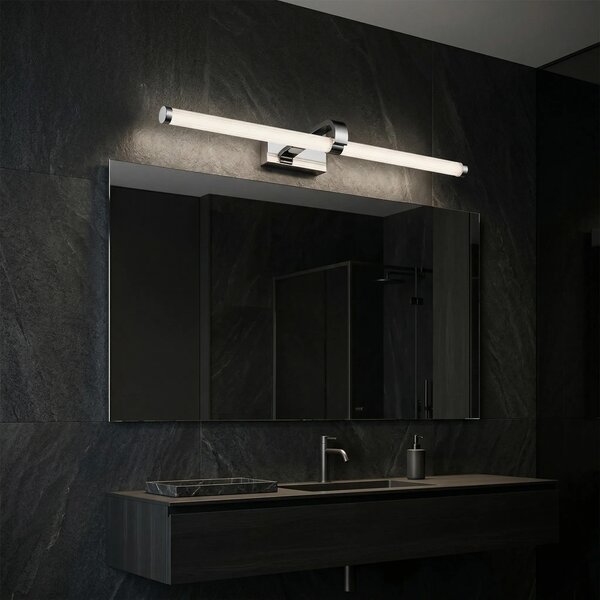 Επιτοίχο φωτιστικό μπάνιου LED APP1882-1W 60cm CHROME
