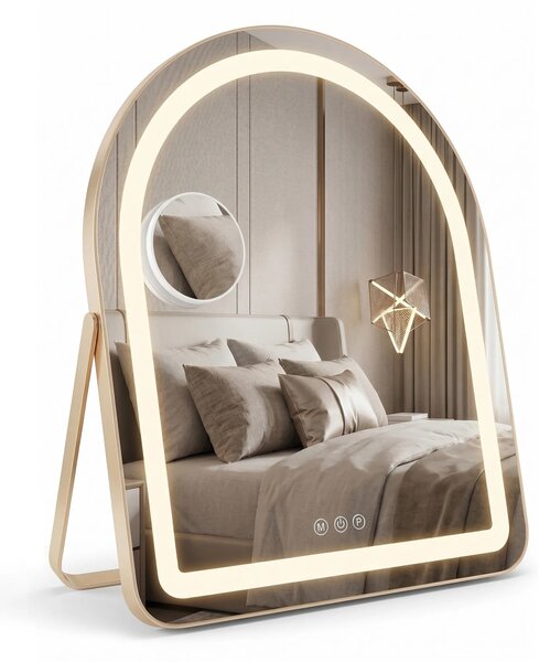 ΚΑΘΡΕΦΤΗΣ ΤΟΙΧΟΥ LED GLAM L.Gold 40x45cm