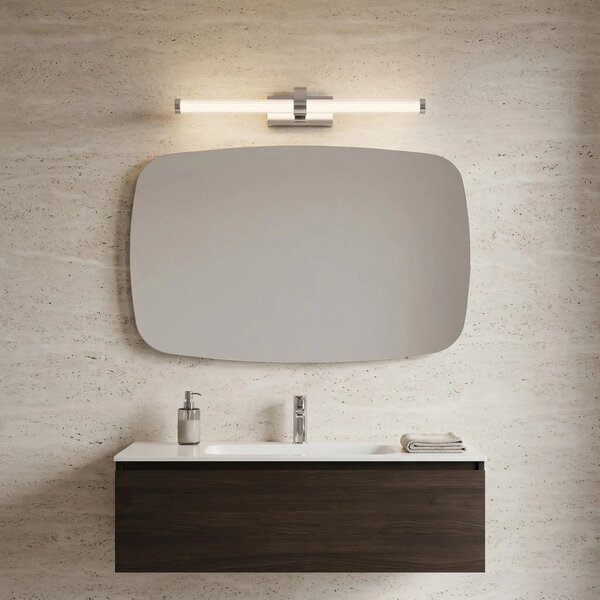Επιτοίχο φωτιστικό μπάνιου LED APP1882-1W 60cm CHROME