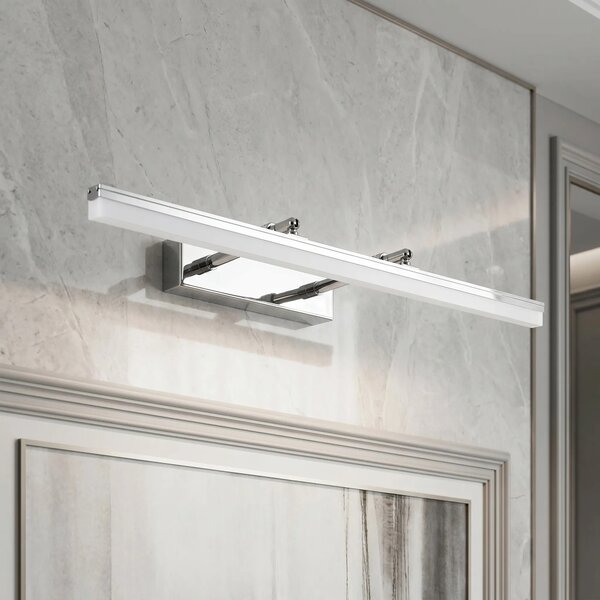 Επιτοίχο φωτιστικό μπάνιου LED APP1870-1W 60cm CHROME