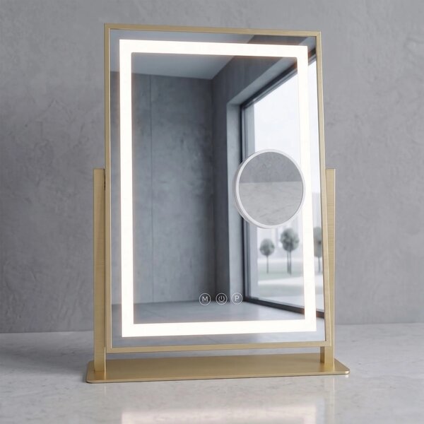 ΚΑΘΡΕΦΤΗΣ ΤΟΙΧΟΥ LED LUMI L.Gold 30x40cm