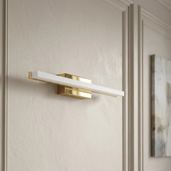 ΦΩΤΙΣΤΙΚΟ ΤΟΙΧΟΥ ΜΠΑΝΙΟΥ LED 40CM APP1848-1W GOLD