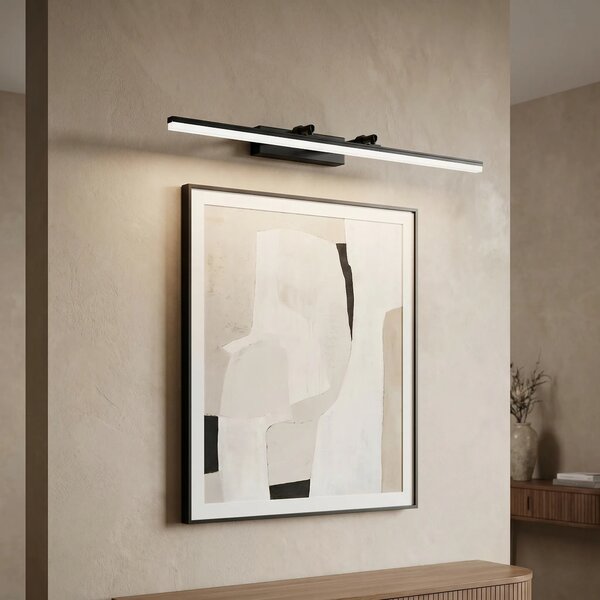 Επιτοίχο φωτιστικό μπάνιου LED APP1880-1W 80cm BLACK