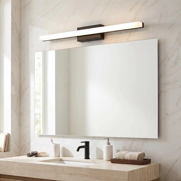 ΦΩΤΙΣΤΙΚΟ ΤΟΙΧΟΥ ΜΠΑΝΙΟΥ LED 60CM APP1855-1W BLACK