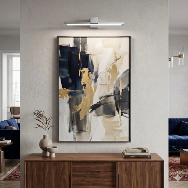 Επιτοίχο φωτιστικό μπάνιου LED SWE041-1W 60cm Chrome
