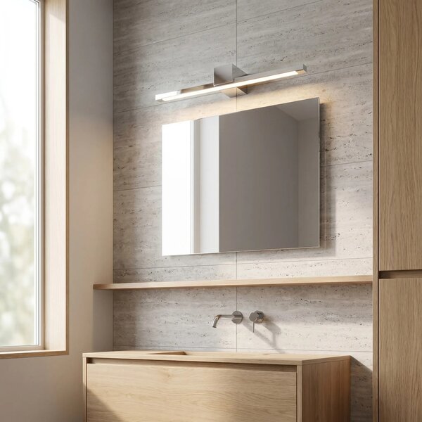 Επιτοίχο φωτιστικό μπάνιου LED SWE041-1W 60cm Chrome