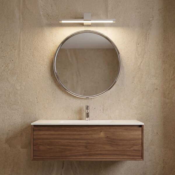 Επιτοίχο φωτιστικό μπάνιου LED SWE040-1W 40cm Chrome