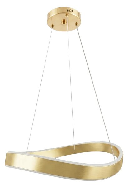 ΚΡΕΜΑΣΤΟ ΦΩΤΙΣΤΙΚΟ ΟΡΟΦΗΣ SWE065-CP 40cm BRUSH GOLD
