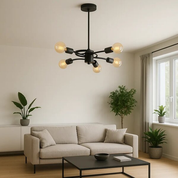 Φωτιστικό Οροφής Loft APP739-5CP