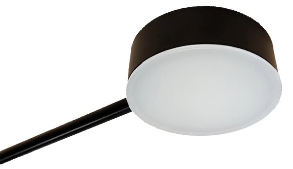 ΣΥΓΧΡΟΝΟ ΦΩΤΙΣΤΙΚΟ ΟΡΟΦΗΣ LED 8 ΒΡΑΧΙΩΝ APP523-8C Μαύρο