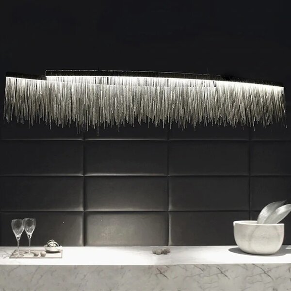 Κρεμαστό φωτιστικό Glamour Chain LED APP891-CP