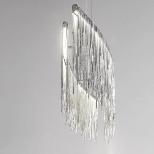 Κρεμαστό φωτιστικό Glamour Chain LED APP891-CP