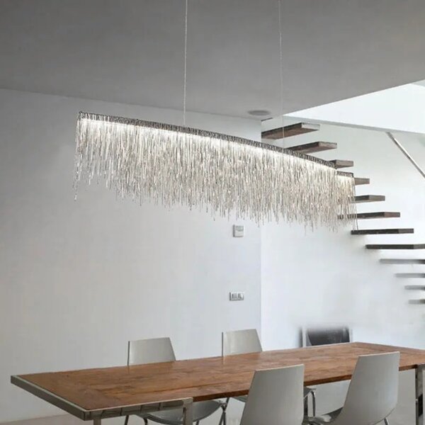 Κρεμαστό φωτιστικό Glamour Chain LED APP891-CP