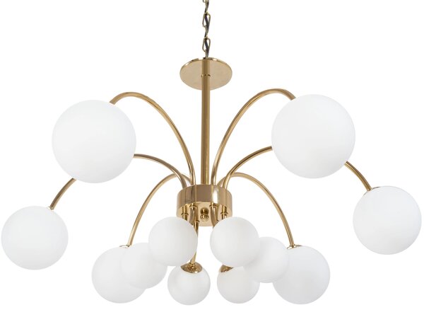 Φωτιστικό Οροφής Glamour APP962-12CP Gold
