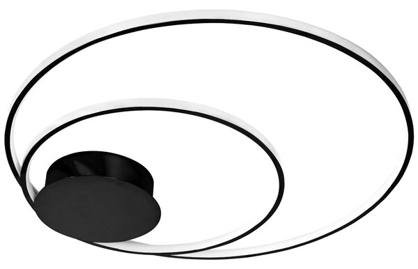 ΦΩΤΙΣΤΙΚΟ ΟΡΟΦΗΣ ΜΕ ΤΗΛΕΧΕΙΡΙΣΤΗΡΙΟ LED PLAFON APP802-C Μαύρο