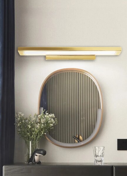 Χρυσό LED φωτιστικό τοίχου 60cm APP837-1W