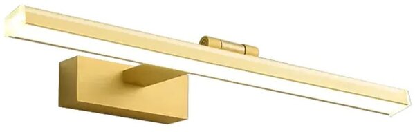 Χρυσό φωτιστικό τοίχου LED 40cm APP833-1W
