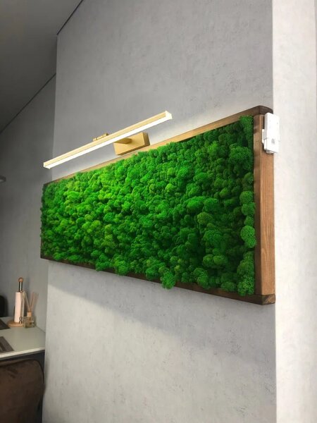 Χρυσό φωτιστικό τοίχου LED 40cm APP833-1W