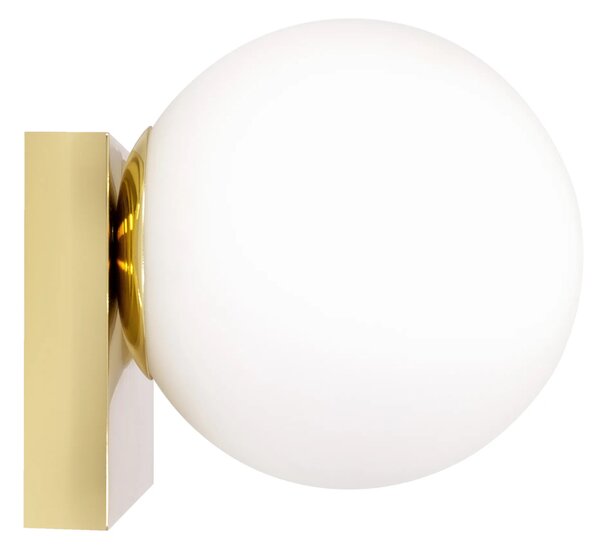 Επιτοίχιο φωτιστικό Glass Ball APP1009-1W Gold