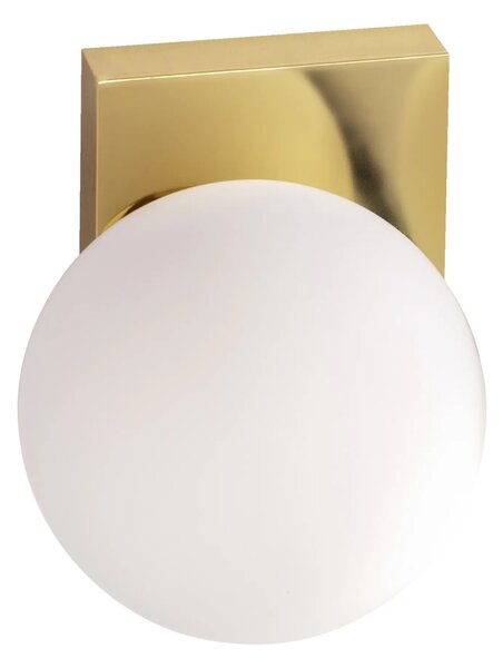 Επιτοίχιο φωτιστικό Glass Ball APP1009-1W Gold