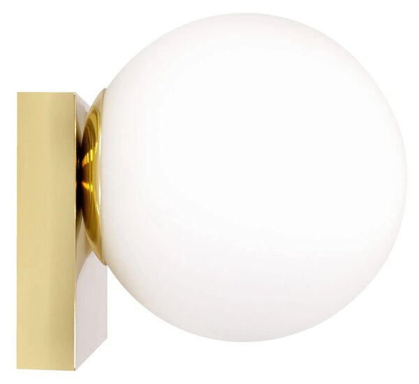 Επιτοίχιο φωτιστικό Glass Ball APP1009-1W Gold