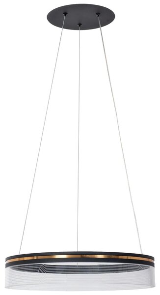 APP1191-CP LED κρεμαστό φωτιστικό 40cm Μαύρο
