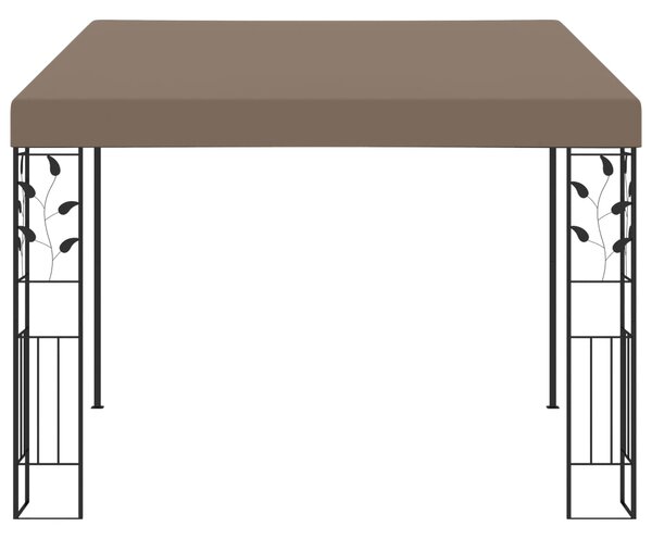 VidaXL Κιόσκι Επιτοίχιο Taupe 3 x 3 x 2,5 μ